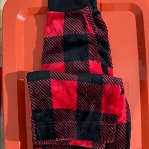 Secret Treasures Red and Black Plaid Pajama Pants